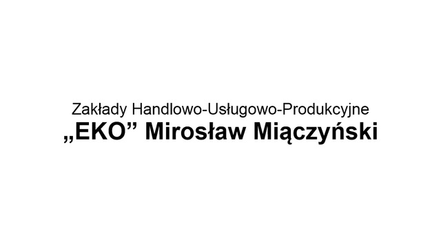 EKO Mirosław Miączyński